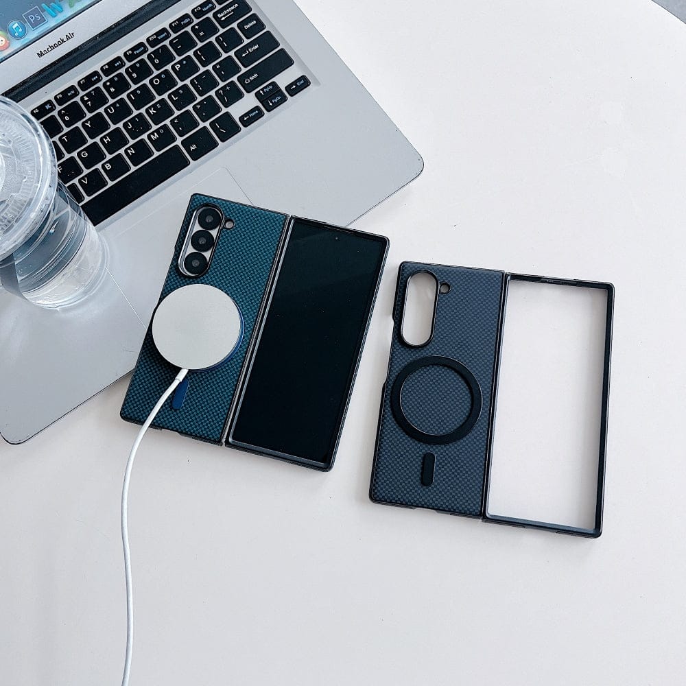 Carbon Grid Pattern Magsafe Phone Case - Samsung Z Series