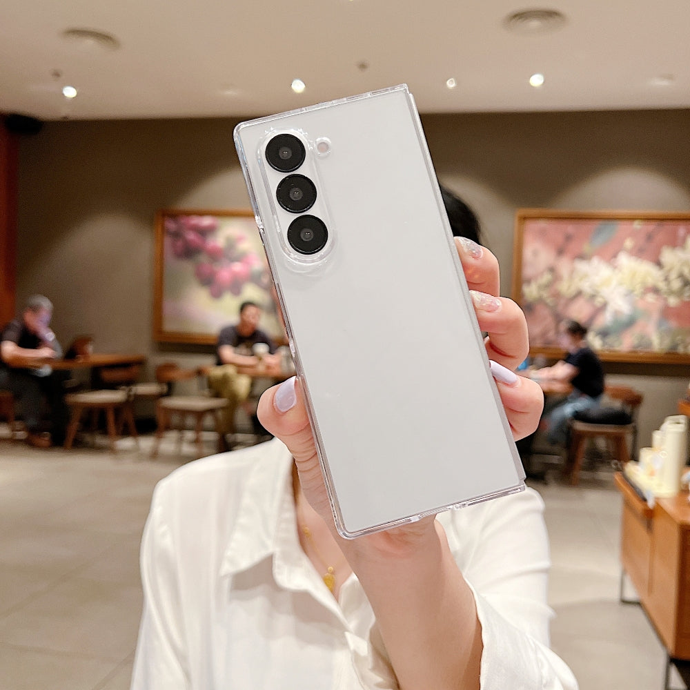360 Transparent TPU (Soft) | PC (Hard) Phone Case - Samsung Z Fold 4