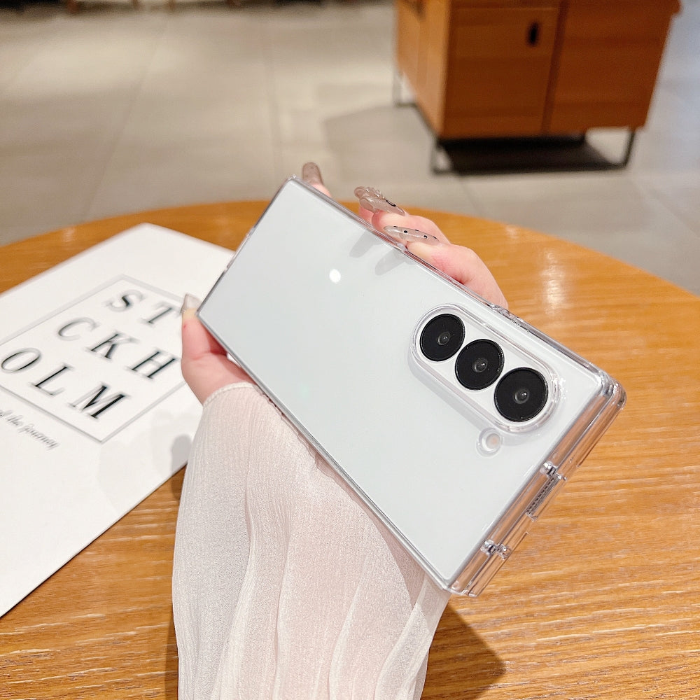 360 Transparent TPU (Soft) | PC (Hard) Phone Case - Samsung Z Fold 4