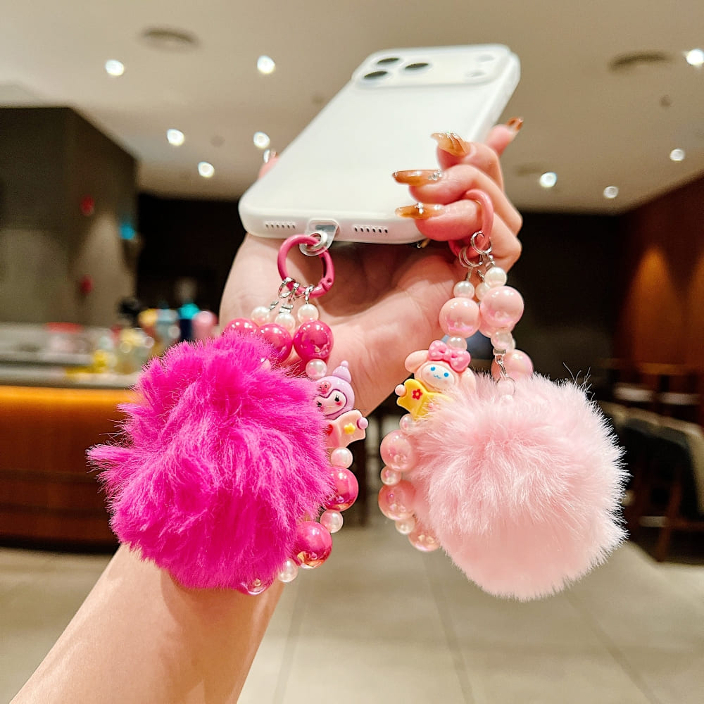 Acrylic Hard-Wearing Beaded Phone Charm | Keychain | Handbag Charm