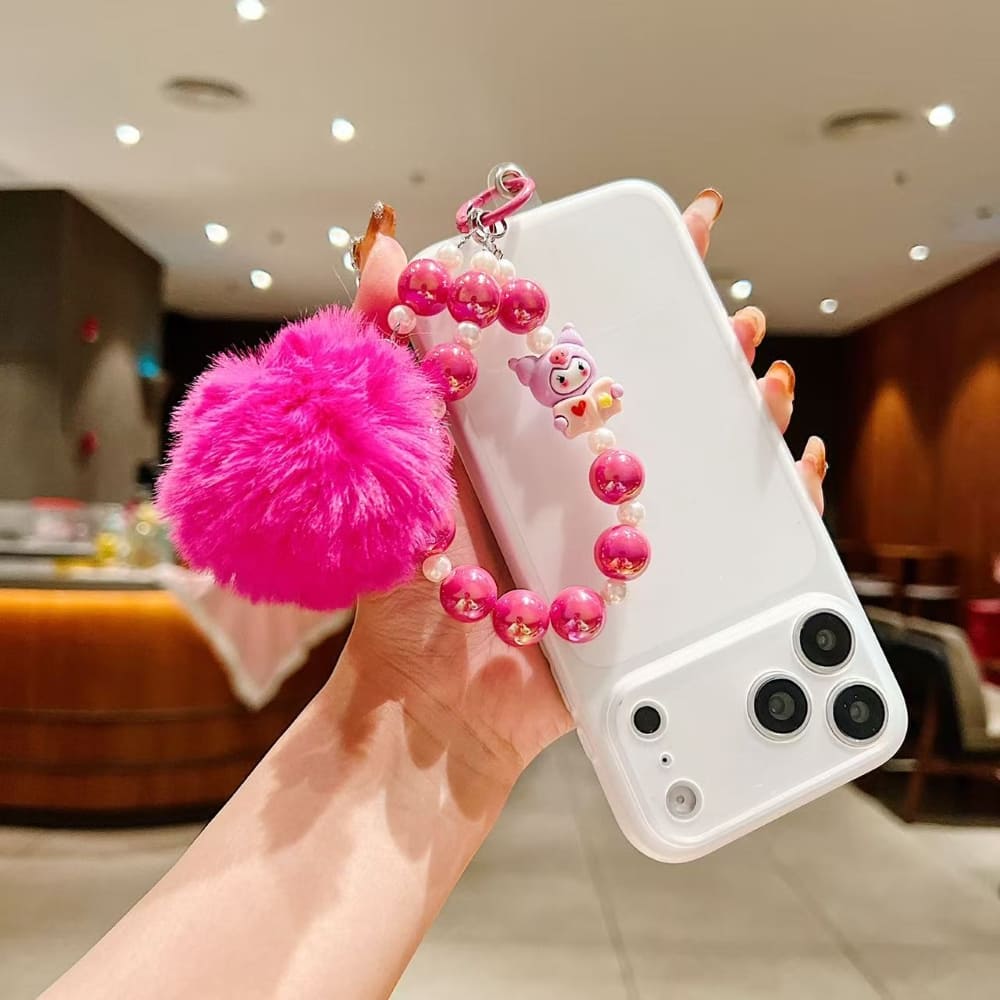 Acrylic Hard-Wearing Beaded Phone Charm | Keychain | Handbag Charm