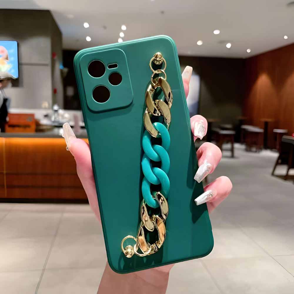 Bracelet Strap Camera Protection Color Phone Case
