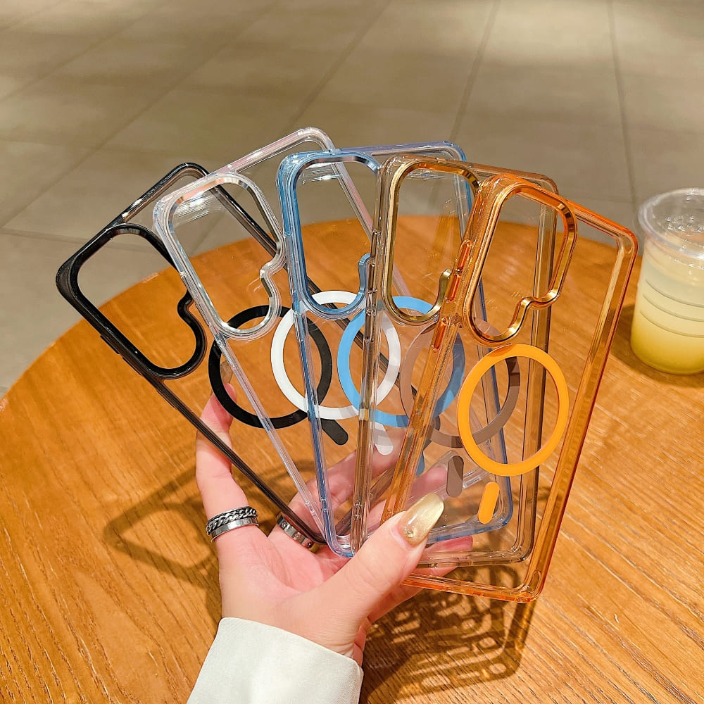 DITAKA Clear Orbit Magnetic Phone Case (With Box Packing)