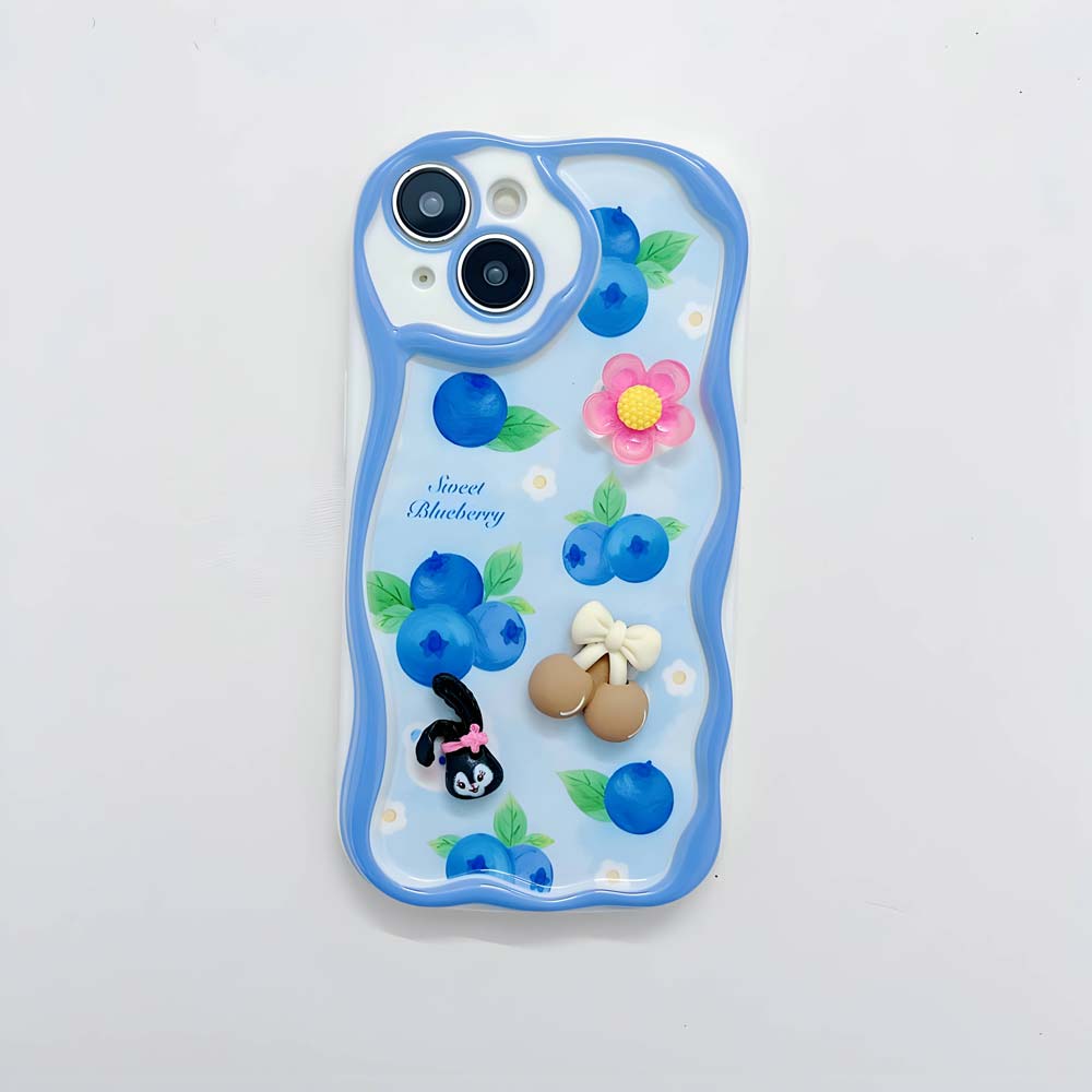 3D Cute Pet Flower and Toy Soft Cover With Random Heart Shape Bracelet - iPhone 12 Pro Max