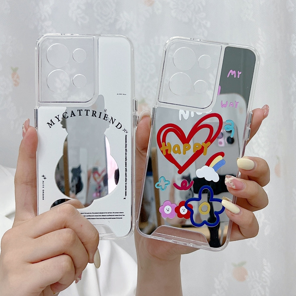 Graphic Mirror Printed Phone Case