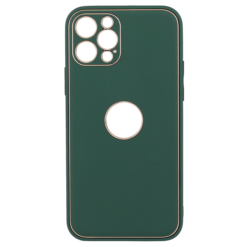 Leather Metal Plating Camera Protection Cover