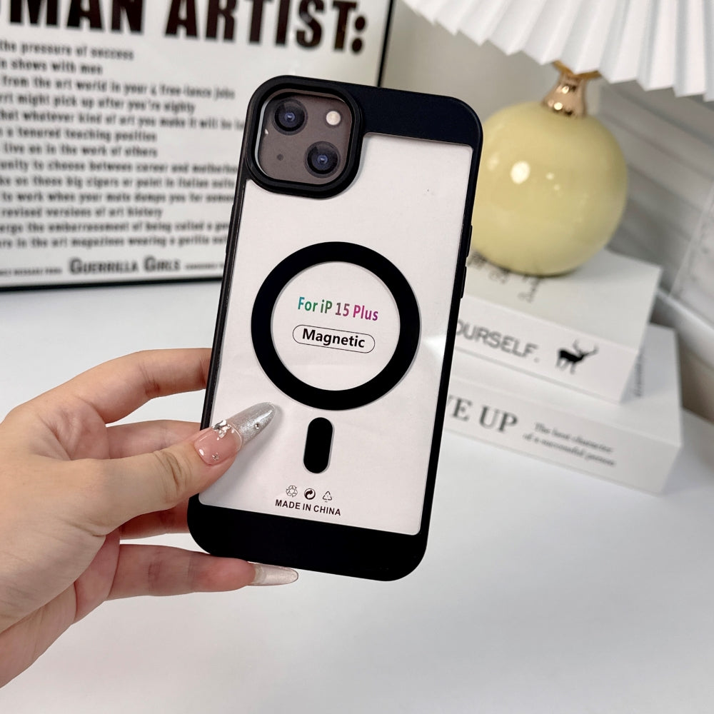 Luxury Transparent Magsafe Phone Case