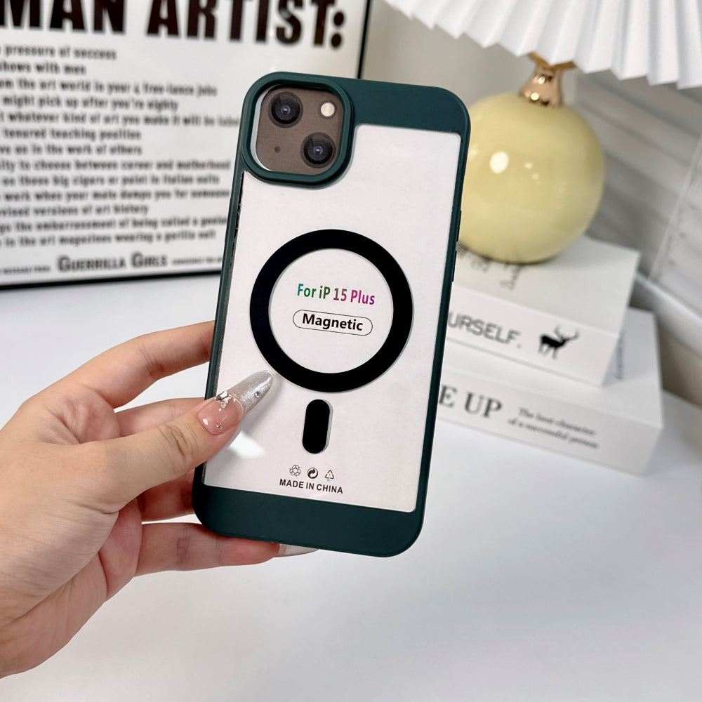 Luxury Transparent Magsafe Phone Case