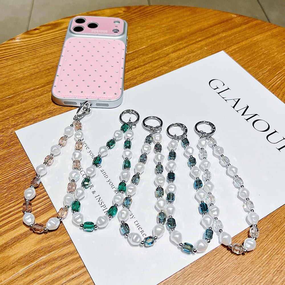 Ocean Gem Wristlet Phone Charm