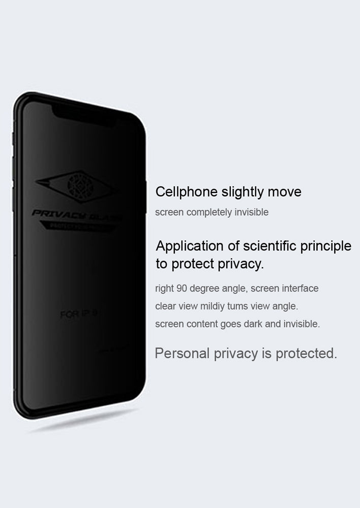Privacy Tempered Glass | Edge to Edge Coverage Screen Protector Guard | Premium Grade Anti Peeping Hardness Screen Protector - OnePlus Series