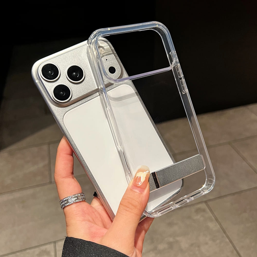 Pro Gaurd Transparent Stand Phone Case