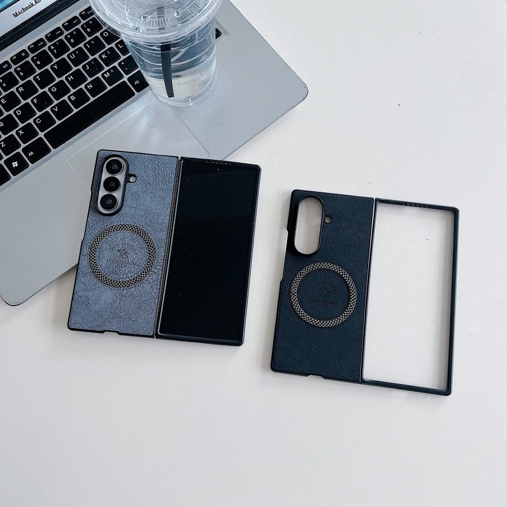 Retro PU Leather Magsafe Phone Case - Samsung Z Series