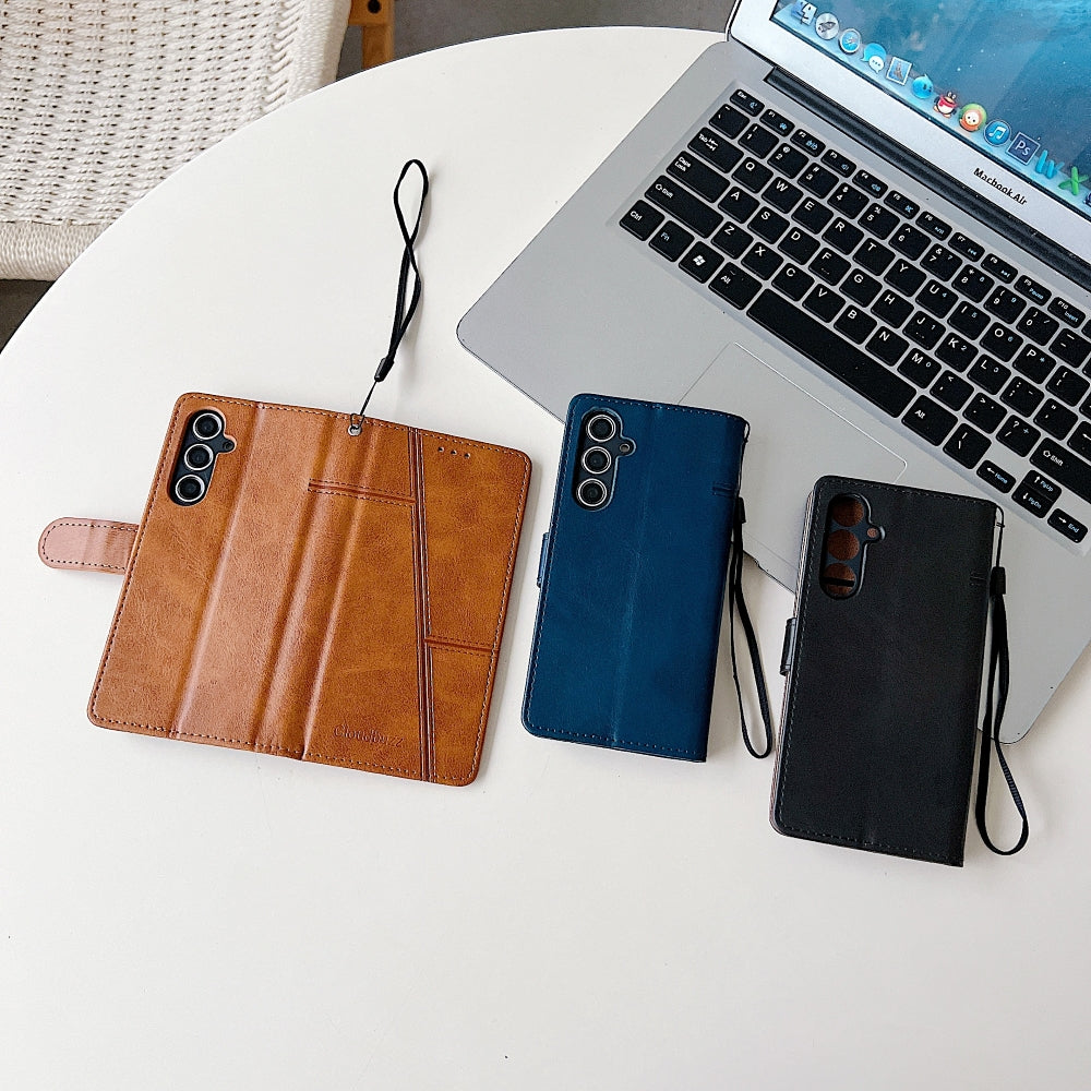 Shockproof PU Leather Flip Phone Case
