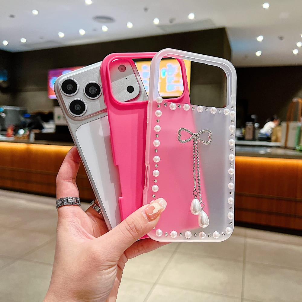 Sweet Pearl Ribbon Phone Case