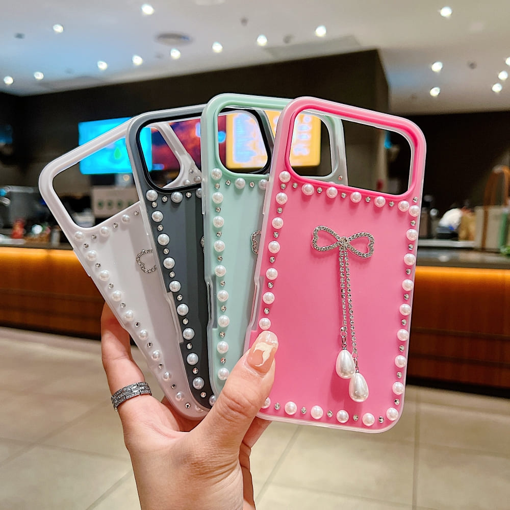 Sweet Pearl Ribbon Phone Case