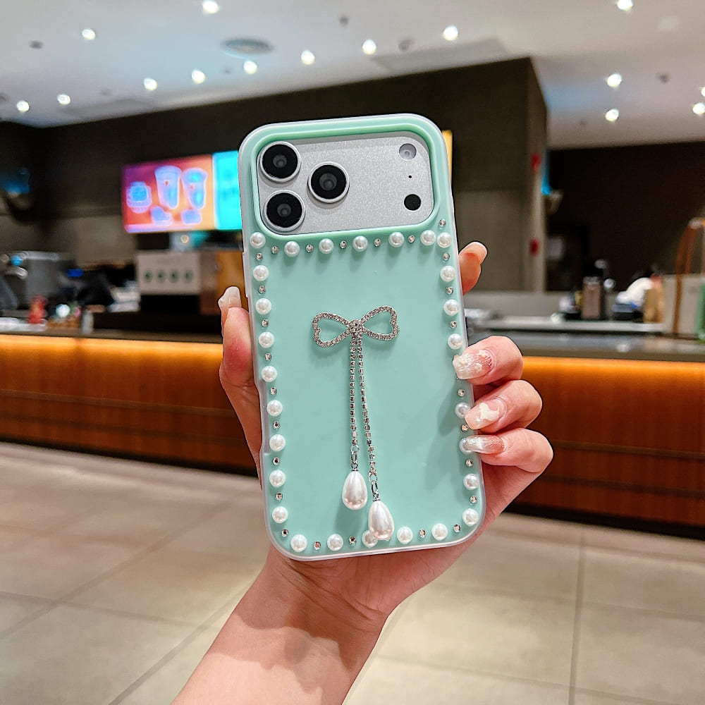 Sweet Pearl Ribbon Phone Case