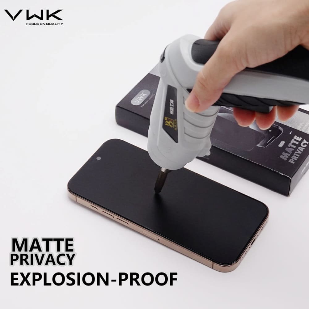 VWK 28 Degree Matte Privacy Tempered Glass - iPhone Series