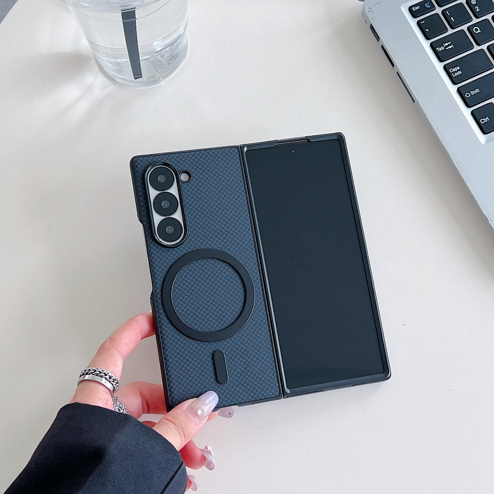 Carbon Grid Pattern Magsafe Phone Case - Samsung Z Series