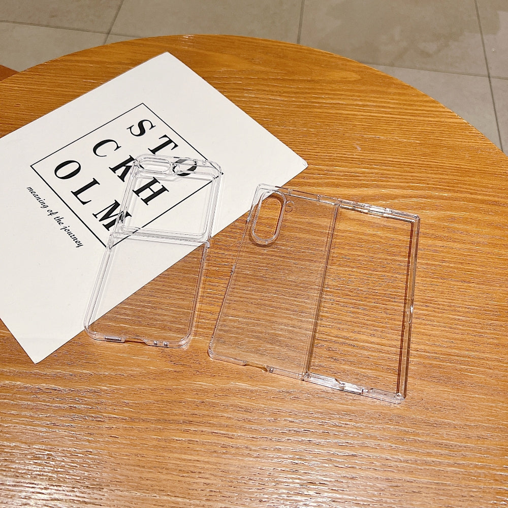 360 Transparent TPU (Soft) | PC (Hard) Phone Case - Samsung Z Fold 4