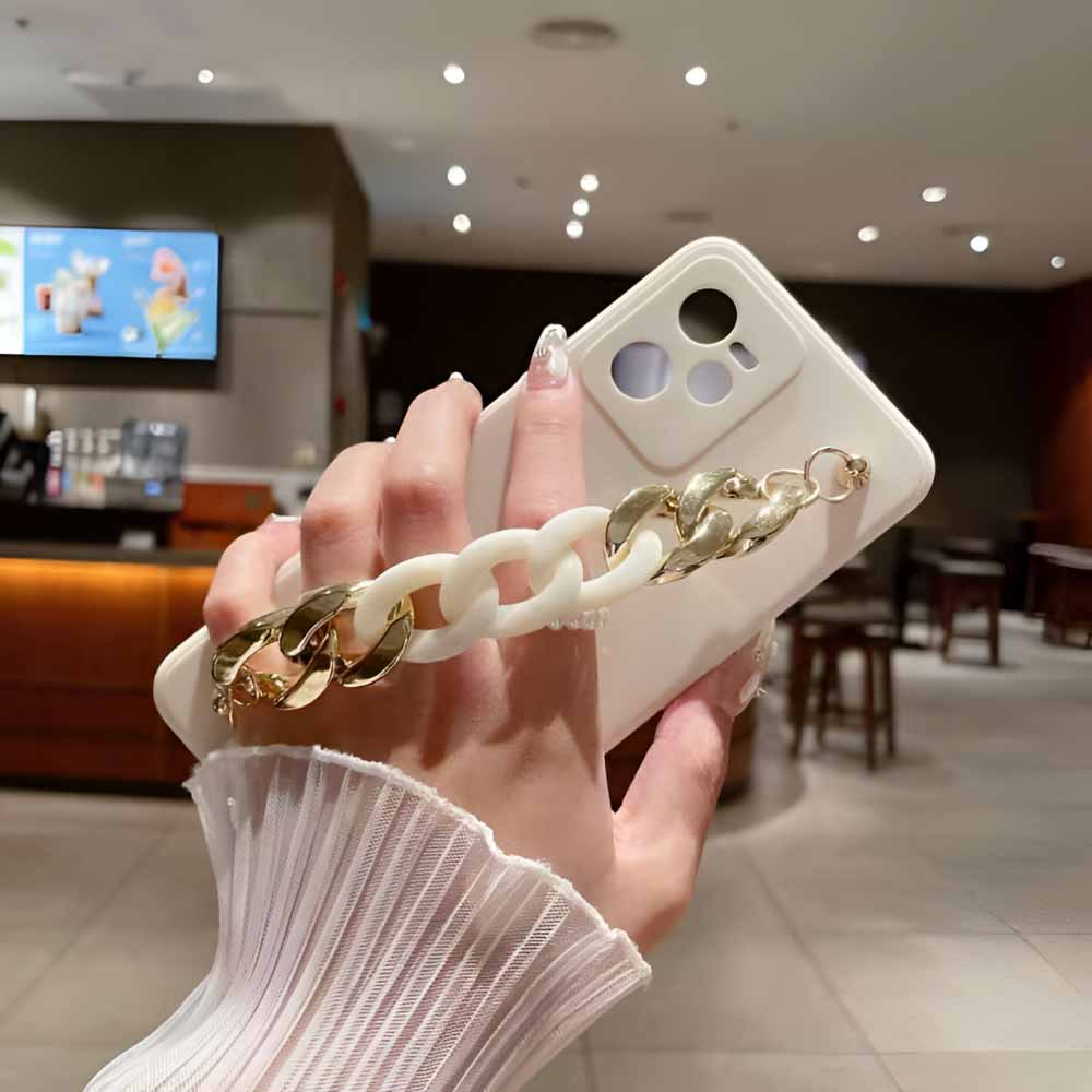Bracelet Strap Camera Protection Color Phone Case