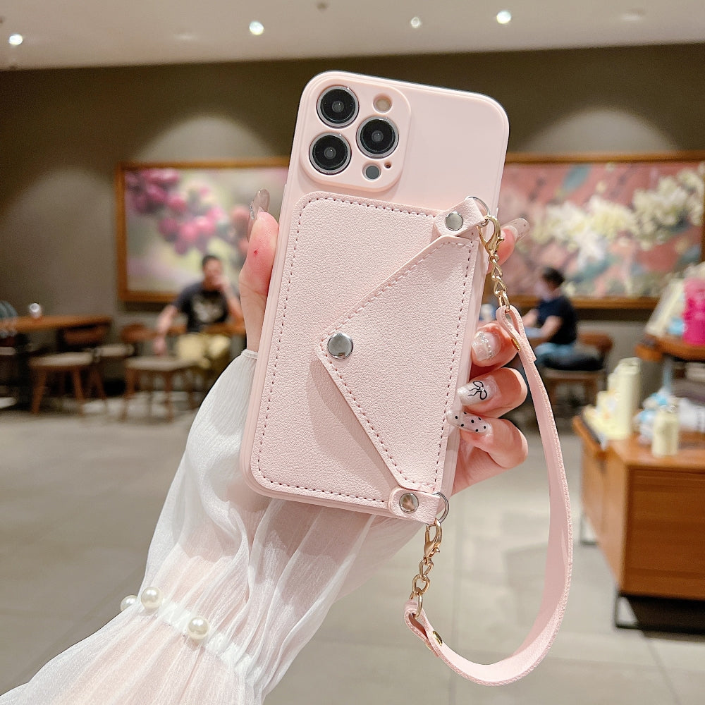 Card Wallet Lanyard Strap Camera Protection Phone Case
