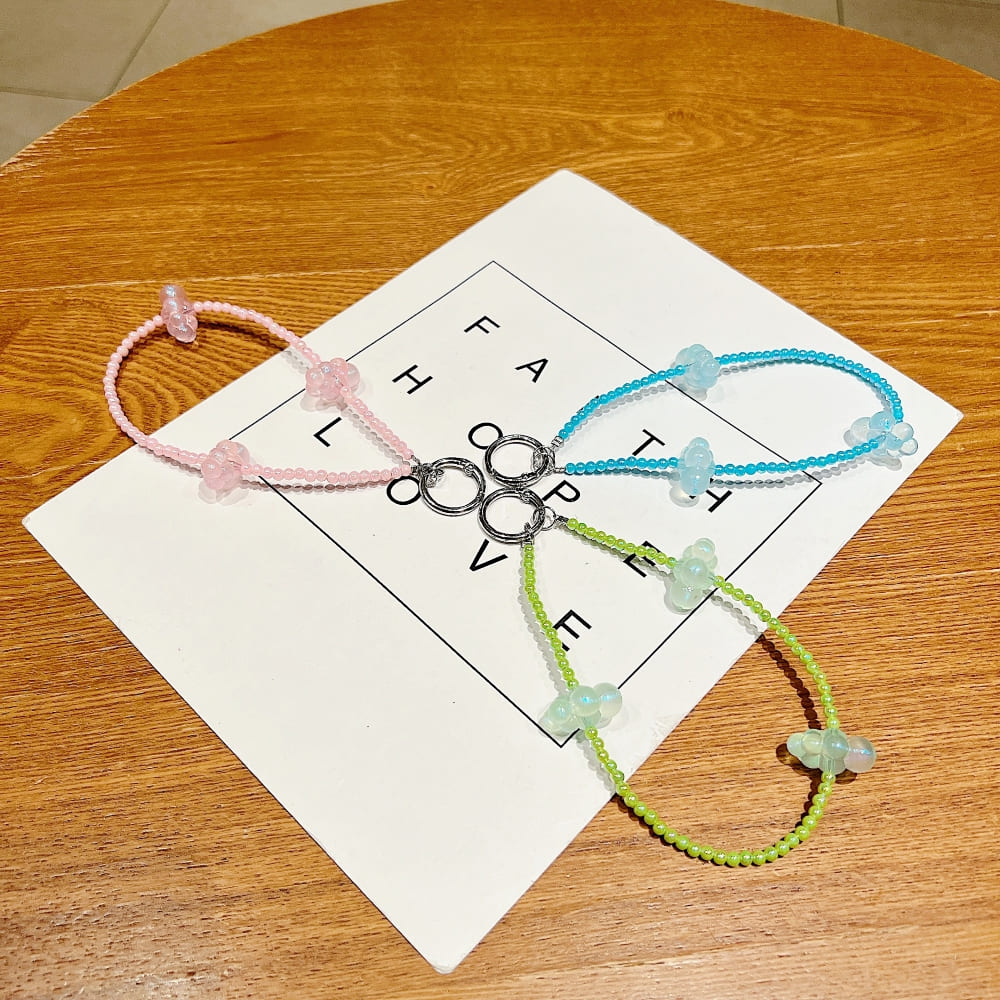 Cloudy Day Aesthetic Phone Charm | Keychain | Handbag Charm