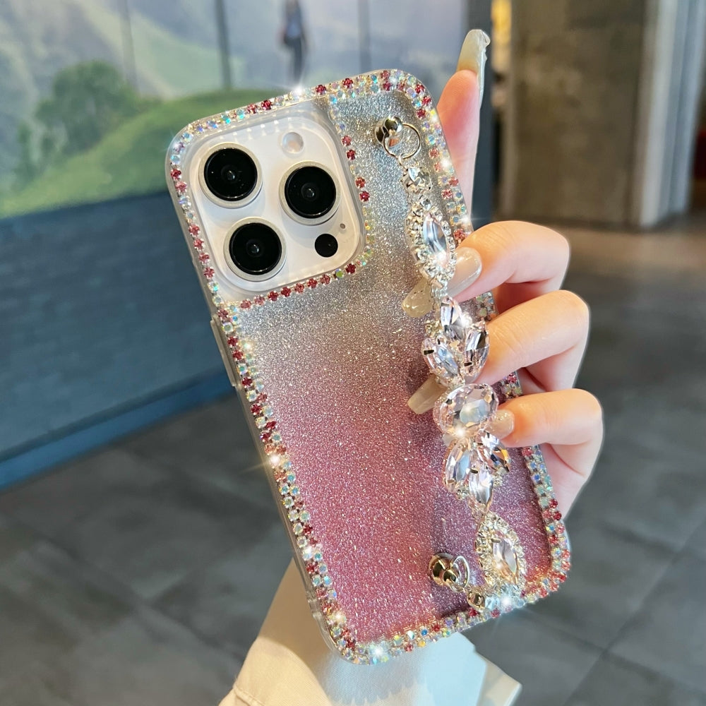 Diamond Bracelet Chain Glitter Plated Phone Case
