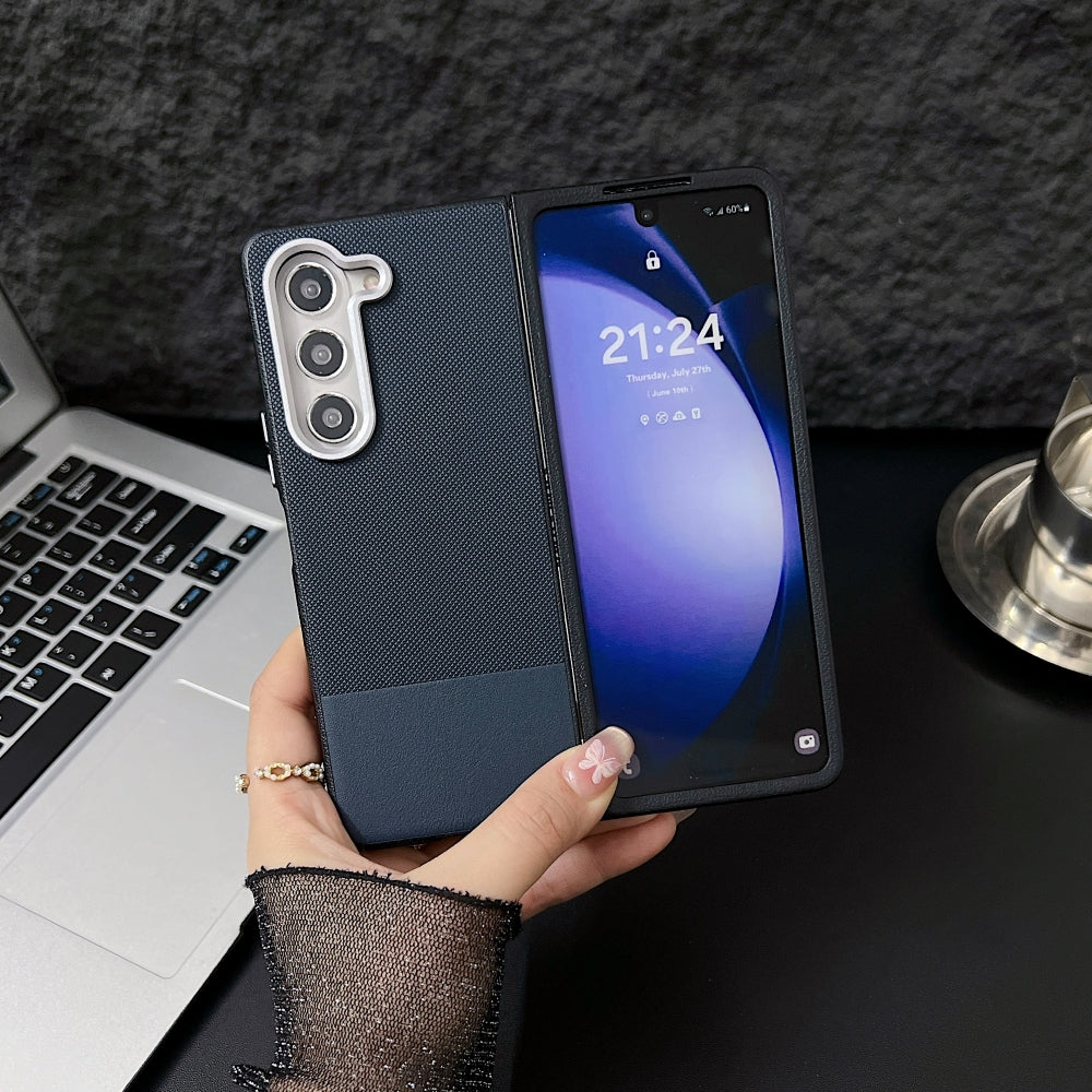 Frosted Matte Wave Texture Ultra Premium PC (Hard) Phone Case - Samsung Z Fold 5