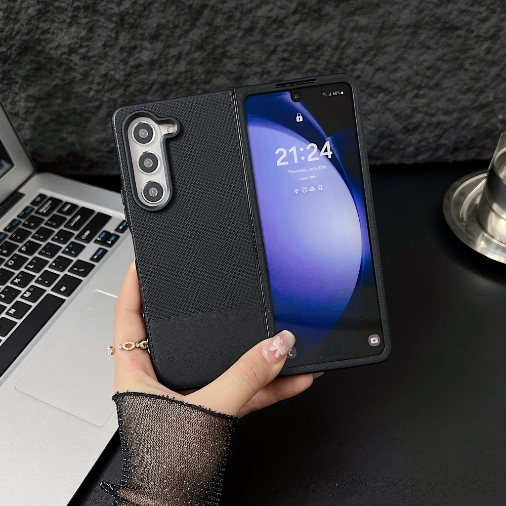 Frosted Matte Wave Texture Ultra Premium PC (Hard) Phone Case - Samsung Z Fold 5