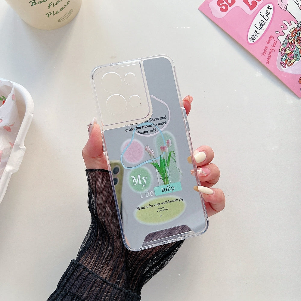 Graphic Mirror Printed Phone Case