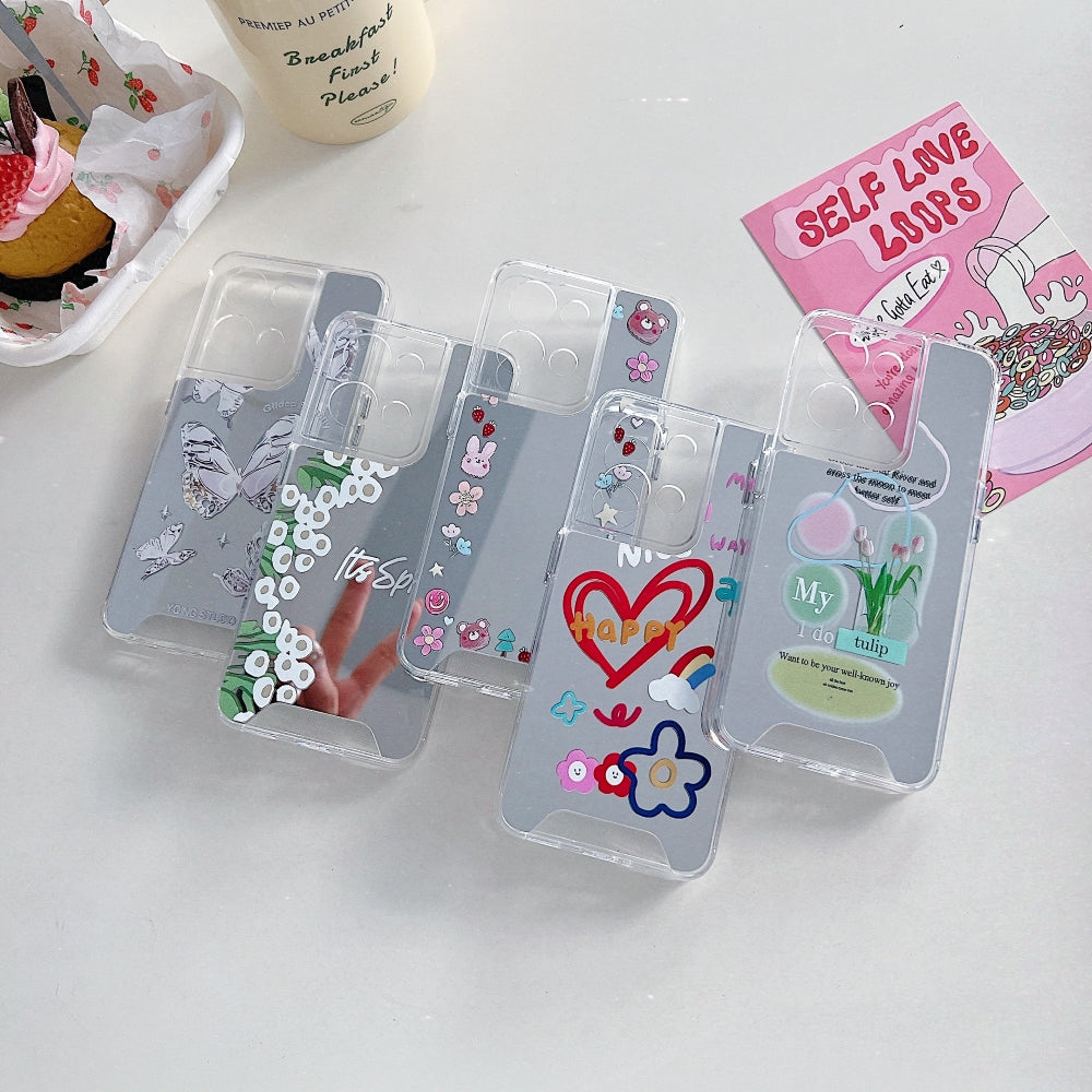 Graphic Mirror Printed Phone Case