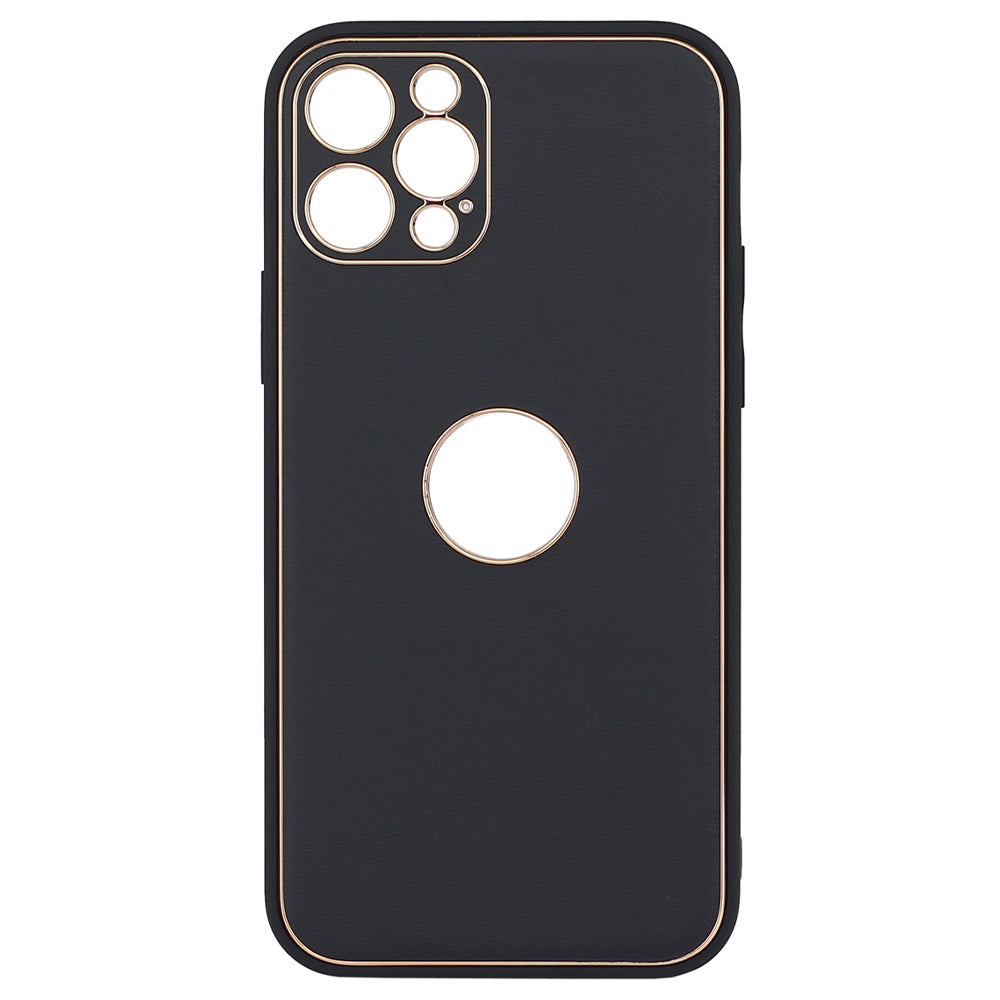 Leather Metal Plating Camera Protection Cover