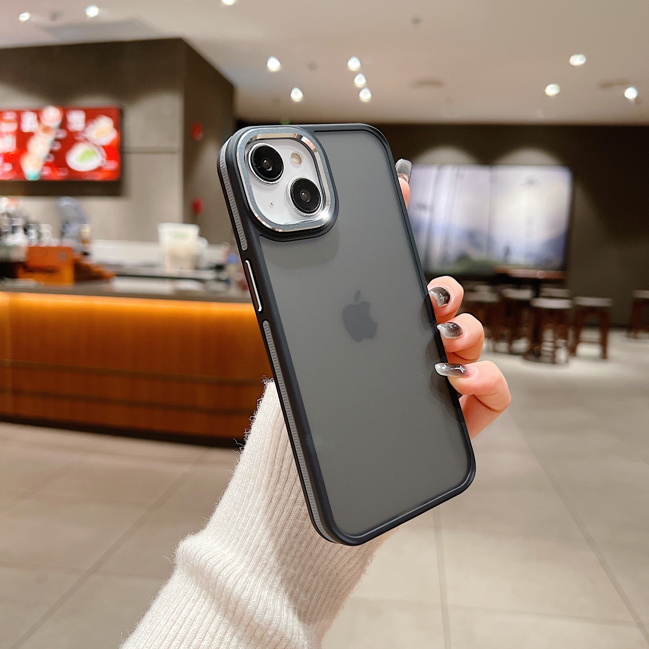 Luxury Matte Translucent Frosted Cover