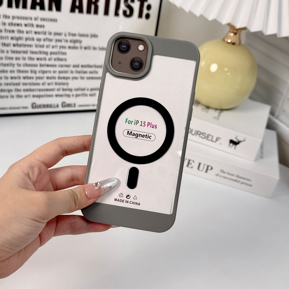 Luxury Transparent Magsafe Phone Case