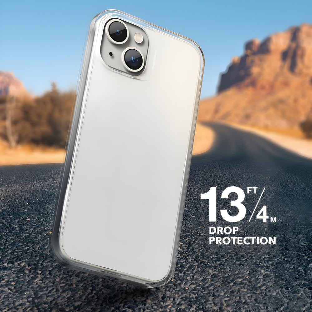Transparent Magnetic Wireless Charging Anti-fall PC (Hard) Case - iPhone 15 Plus