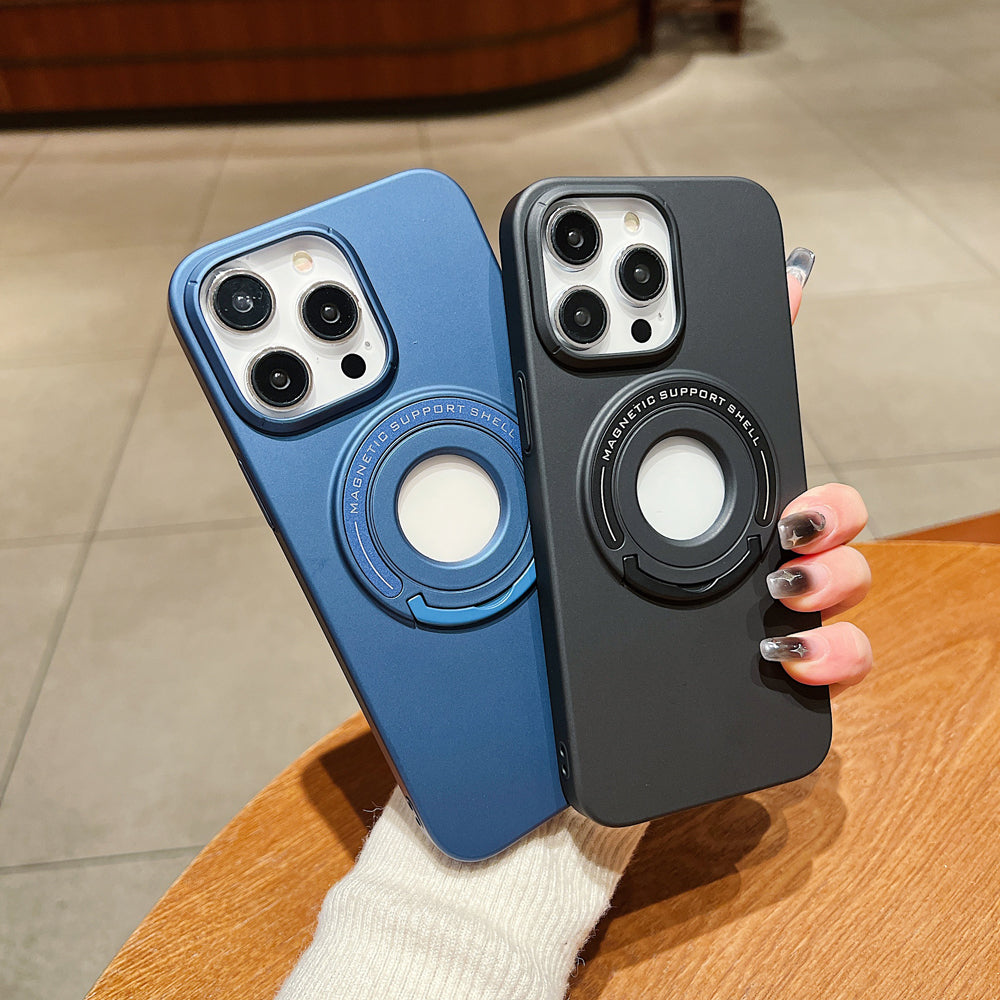 Matte Magsafe Magnetic Phone Case With Hidden Kickstand - iPhone 13