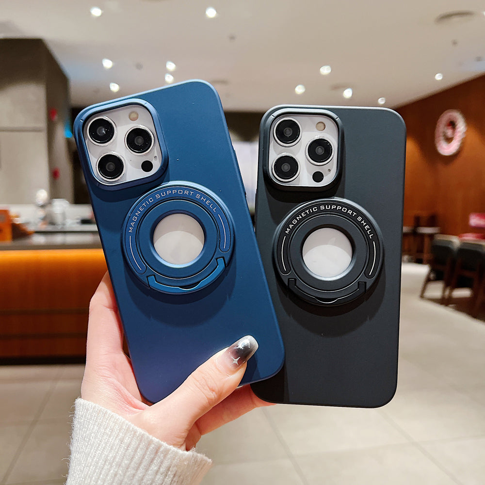 Matte Magsafe Magnetic Phone Case With Hidden Kickstand - iPhone 13