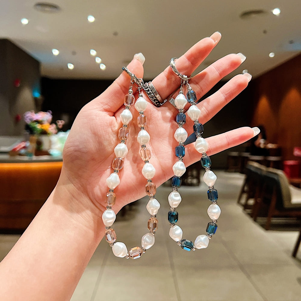 Ocean Gem Wristlet Phone Charm