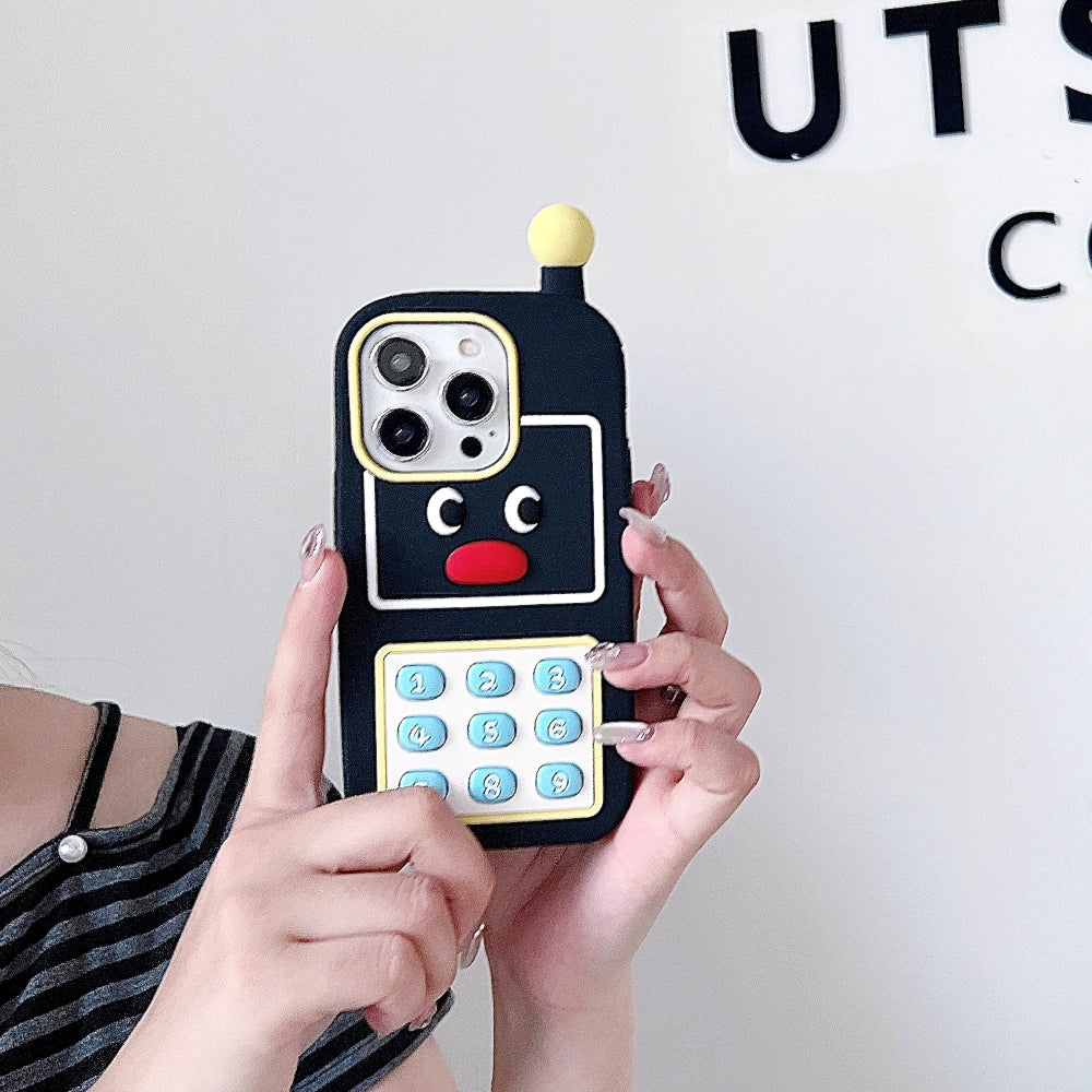 Phone Shape Soft Silicone Phone Case
