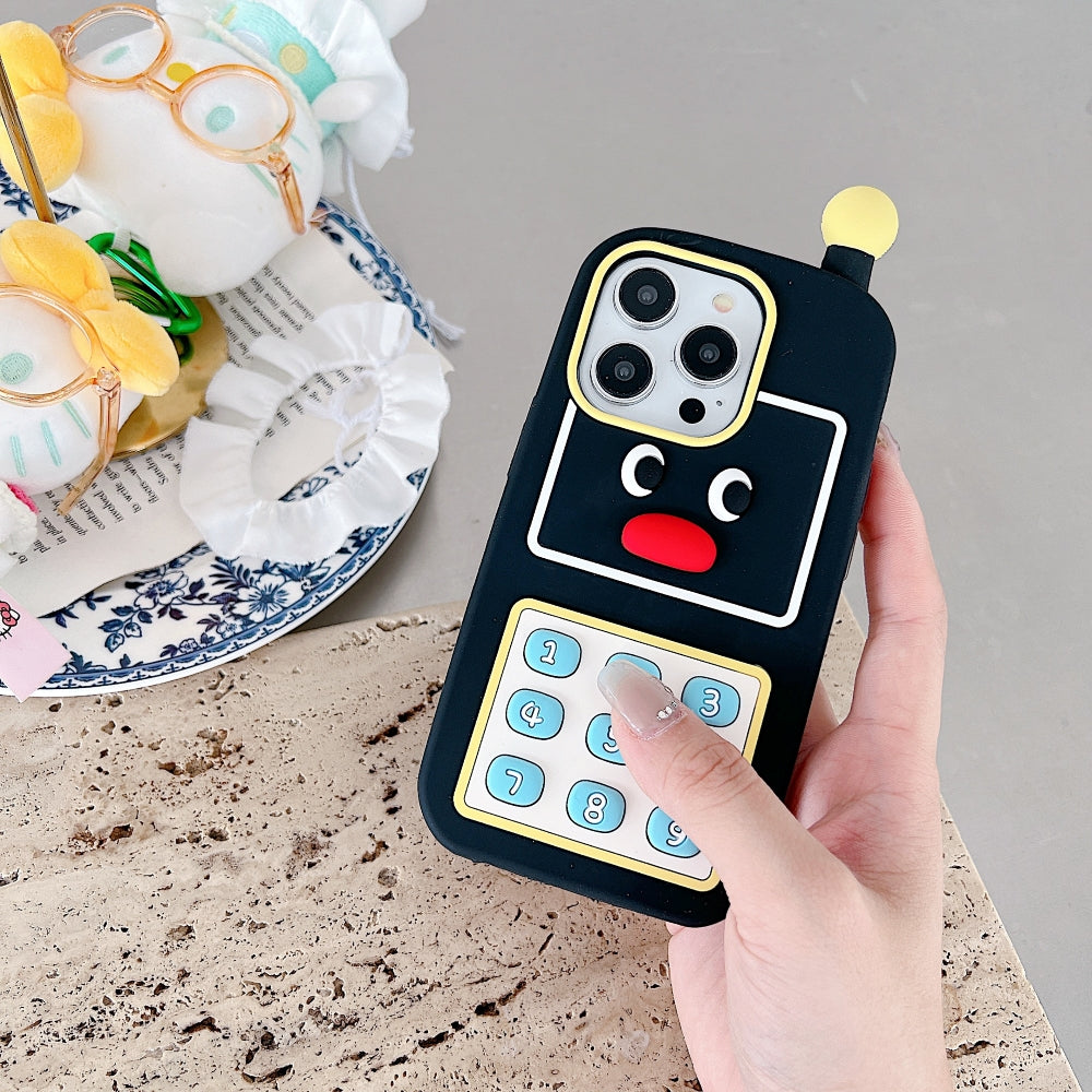 Phone Shape Soft Silicone Phone Case