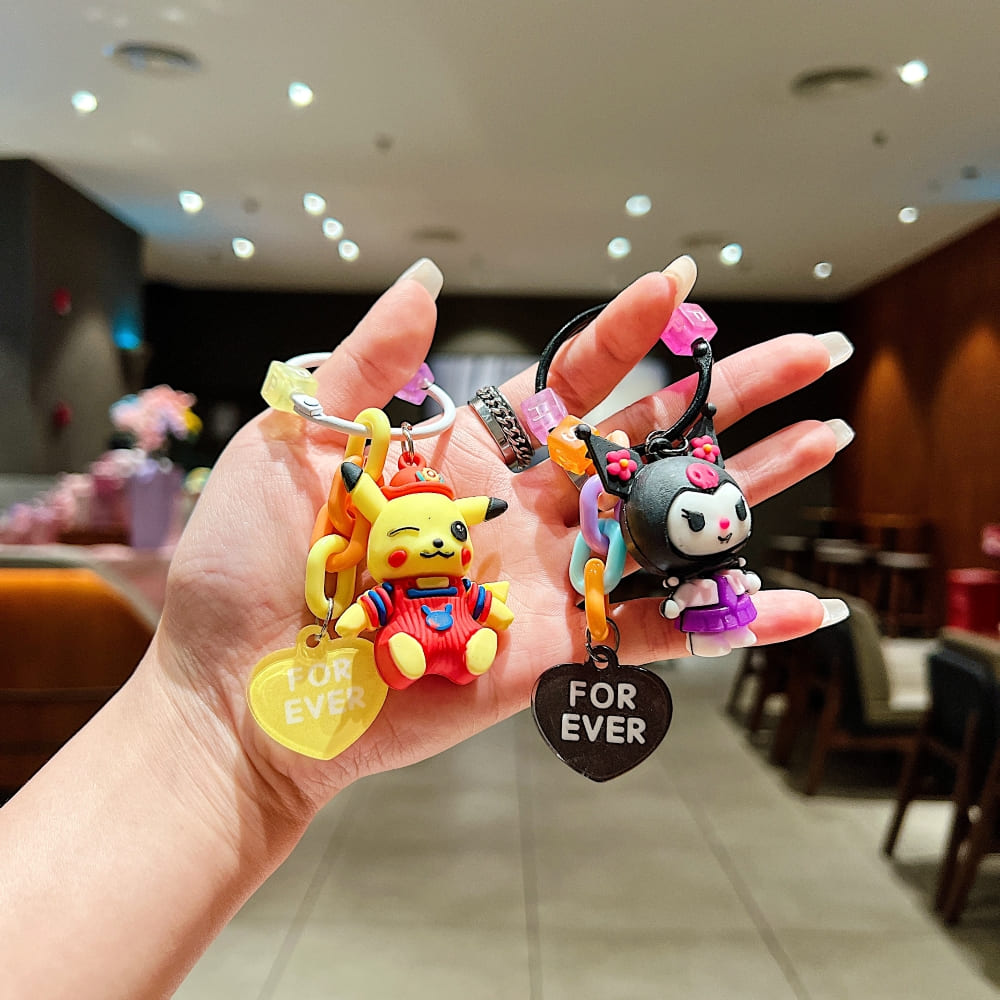 Playful Rainbow Candy Vibe Phone Charm | Keychain | Handbag Charm