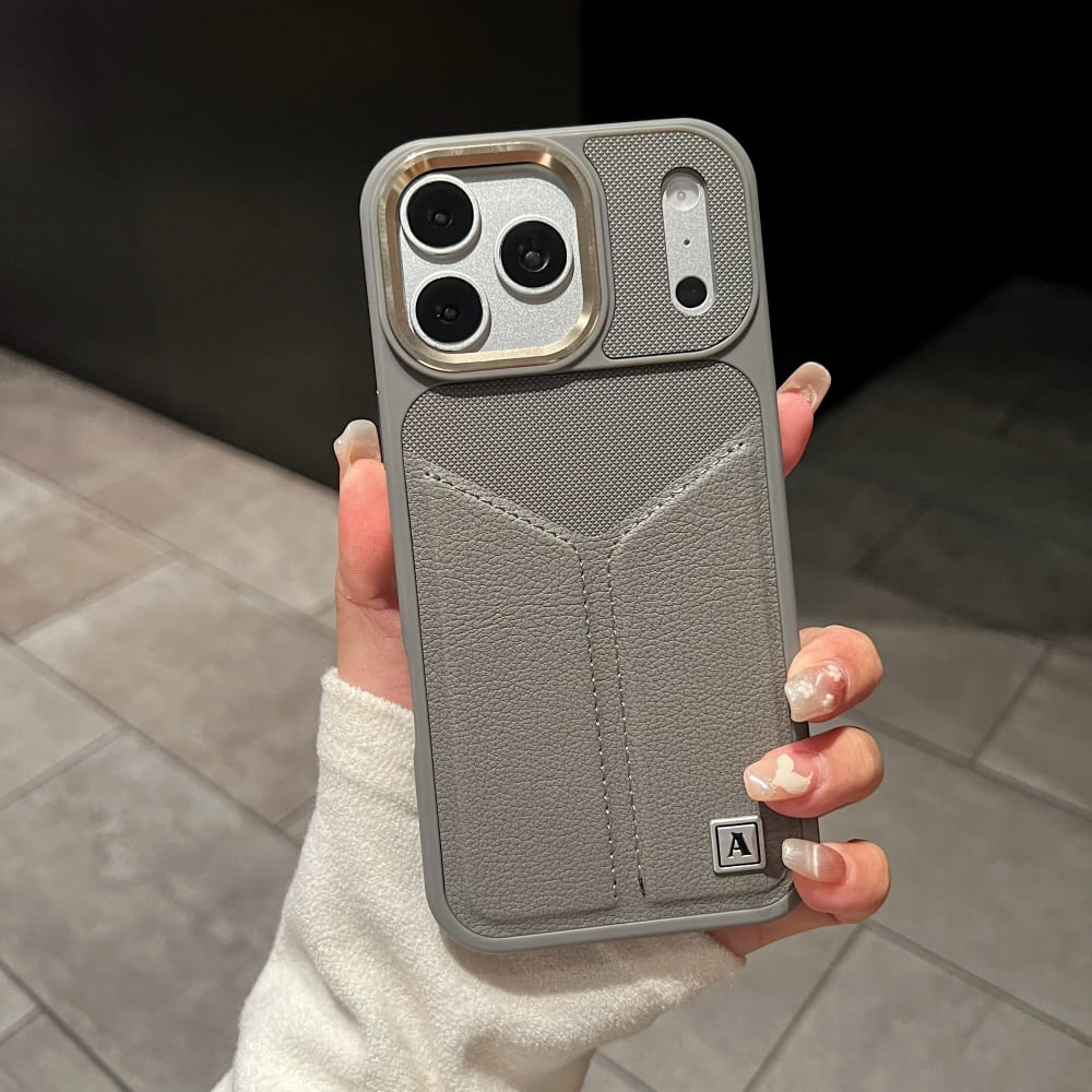 Prestige Leather Shield Phone Case