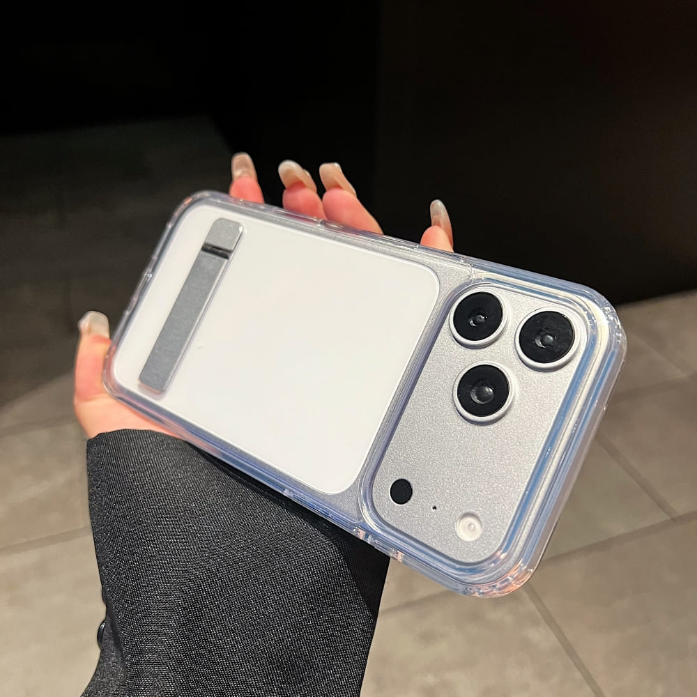 Pro Gaurd Transparent Stand Phone Case
