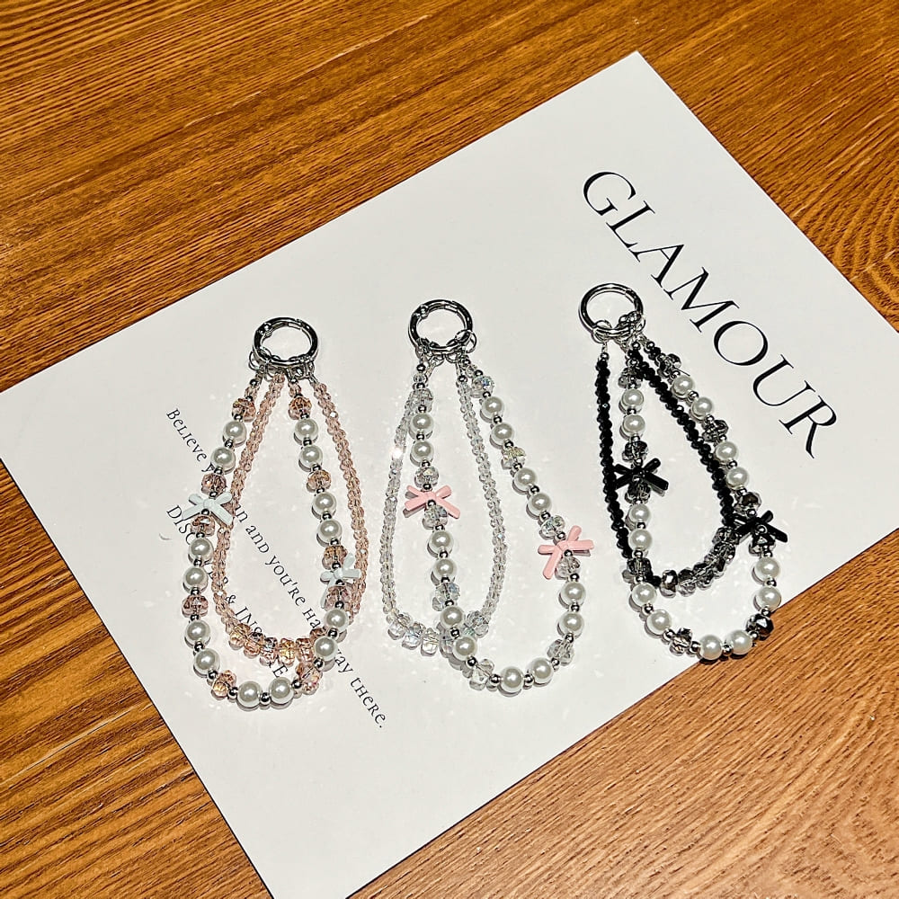 Ribbon Glow Phone Charm