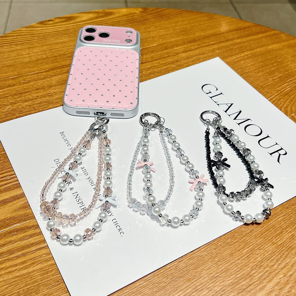 Ribbon Glow Phone Charm