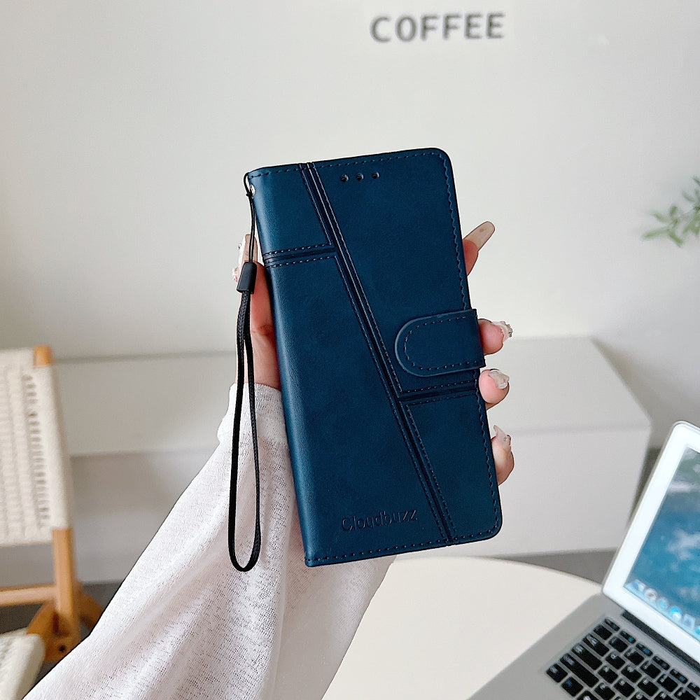Shockproof PU Leather Flip Phone Case