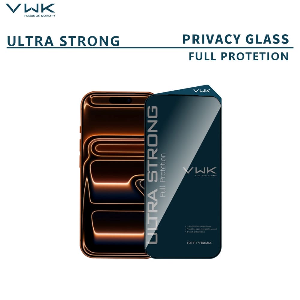 VWK Ultra Strong Full Protection HD Tempered Glass - Samsung Series