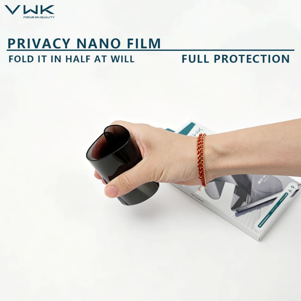 VWK Privacy Nano Matte Film Explosion Proof Tempered Glass - iPhone Series